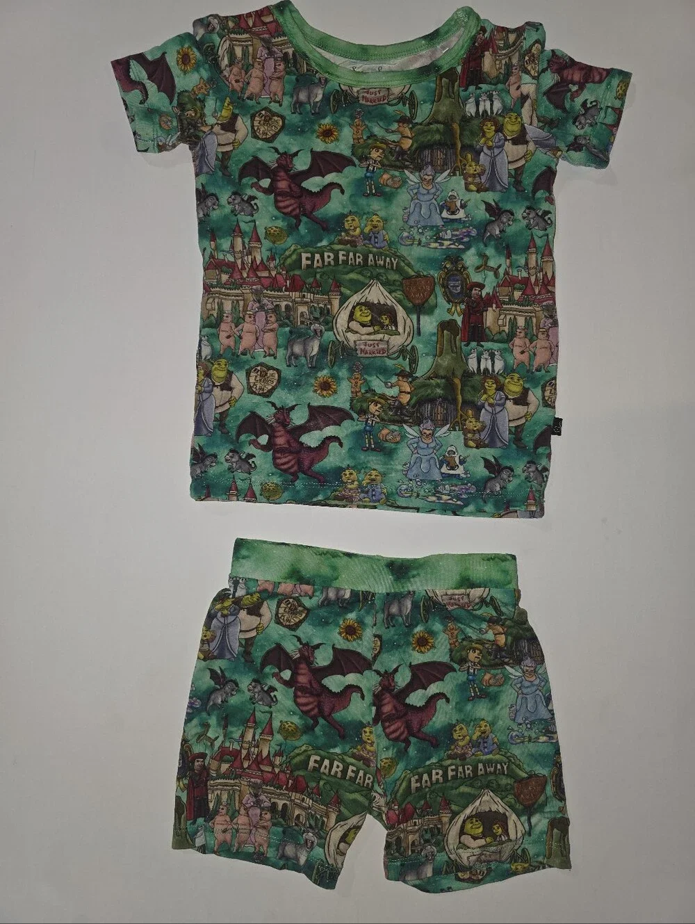 Sugar Swan Shrek Bamboo Pjs See Pics